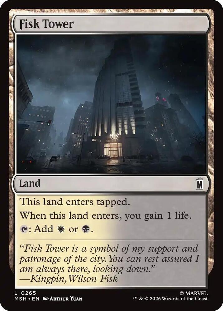 Fisk Tower - 265 Normal - Marvel Super Heroes