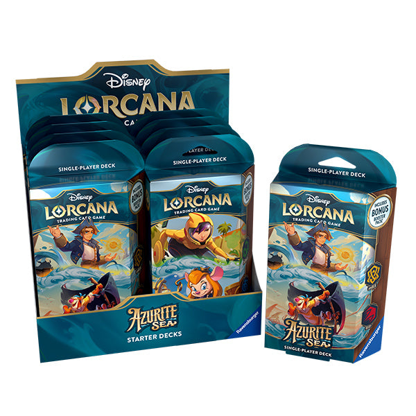 Disney Lorcana - Azurite Sea Starter Deck - Set 6