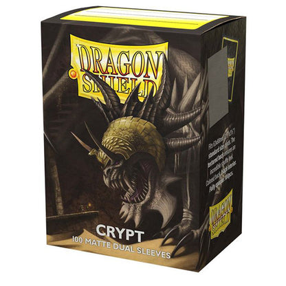 Dragon Shield - Dual Matte Standard Size Sleeves 100pk - Crypt Neonen