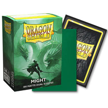 Dragon Shield - Dual Matte Standard Size Sleeves 100pk - Might Green