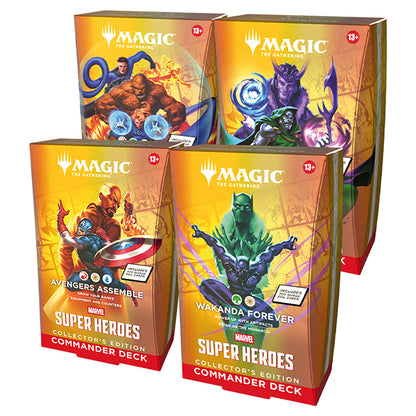 Marvel Super Heroes Collector Commander Deck