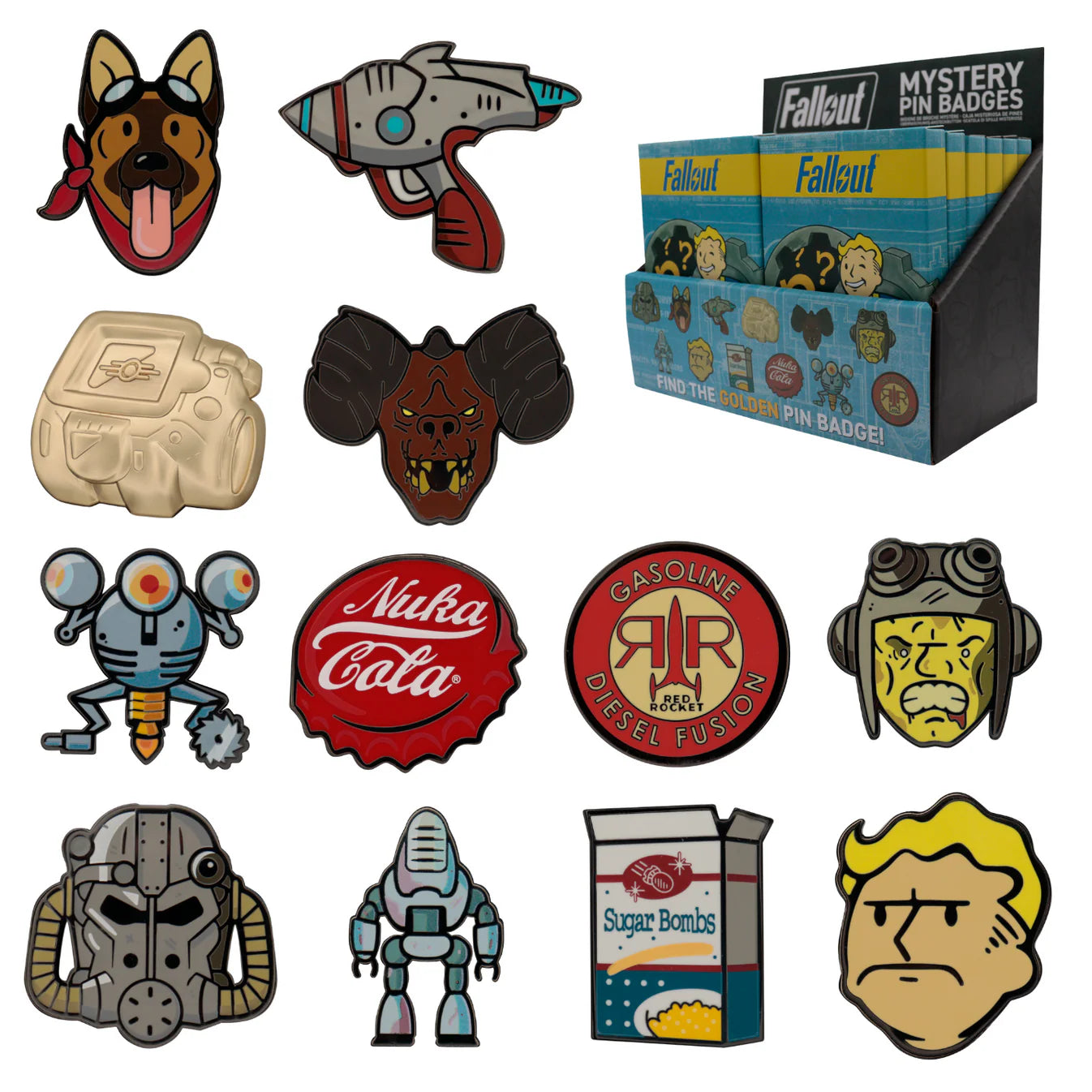 Fallout Mystery Pin Badge