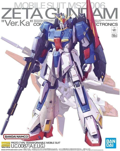 Gundam Mobile Suit MSZ-006 Zeta Gundam Ver. Ka Model Kit